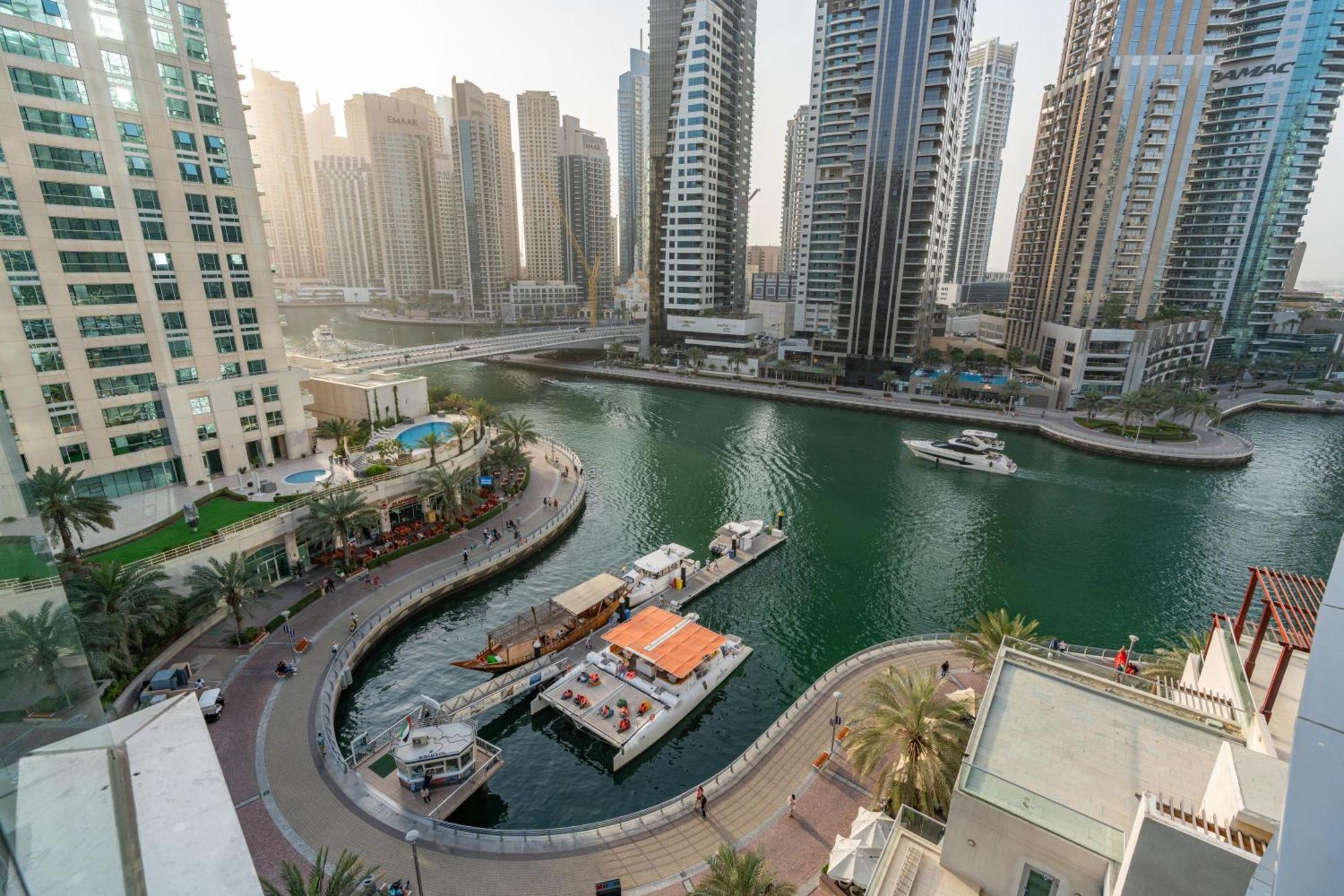 Vacay Lettings - Full Marina View 3 Bedroom Plus Maid Room Dubai Exteriör bild