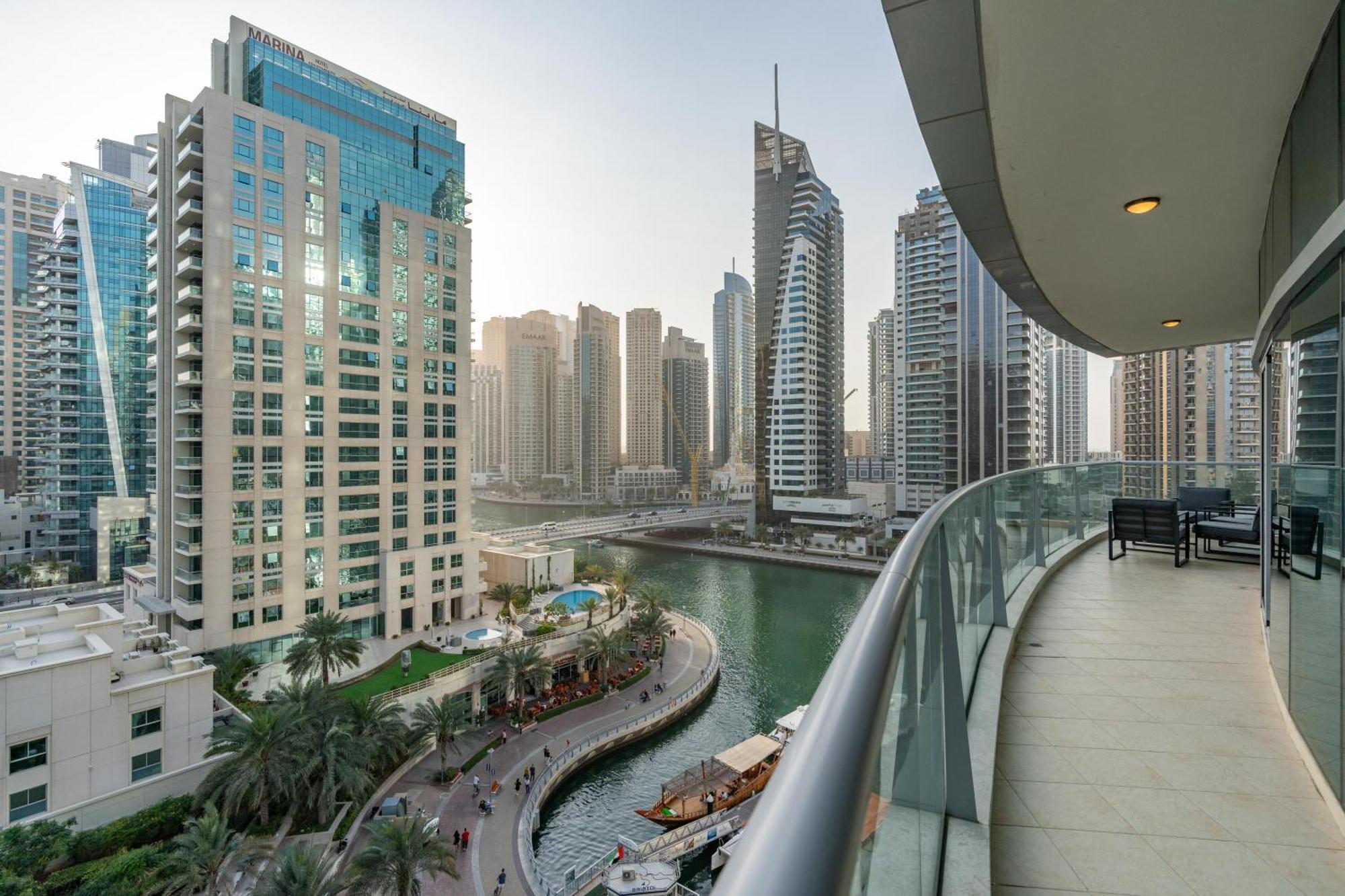 Vacay Lettings - Full Marina View 3 Bedroom Plus Maid Room Dubai Exteriör bild