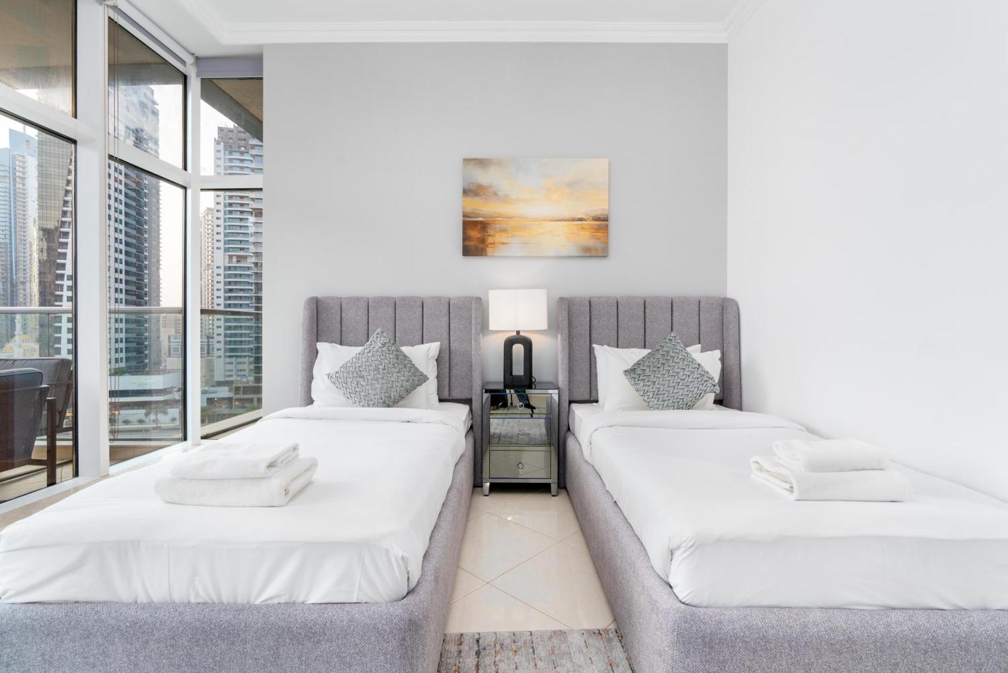 Vacay Lettings - Full Marina View 3 Bedroom Plus Maid Room Dubai Exteriör bild