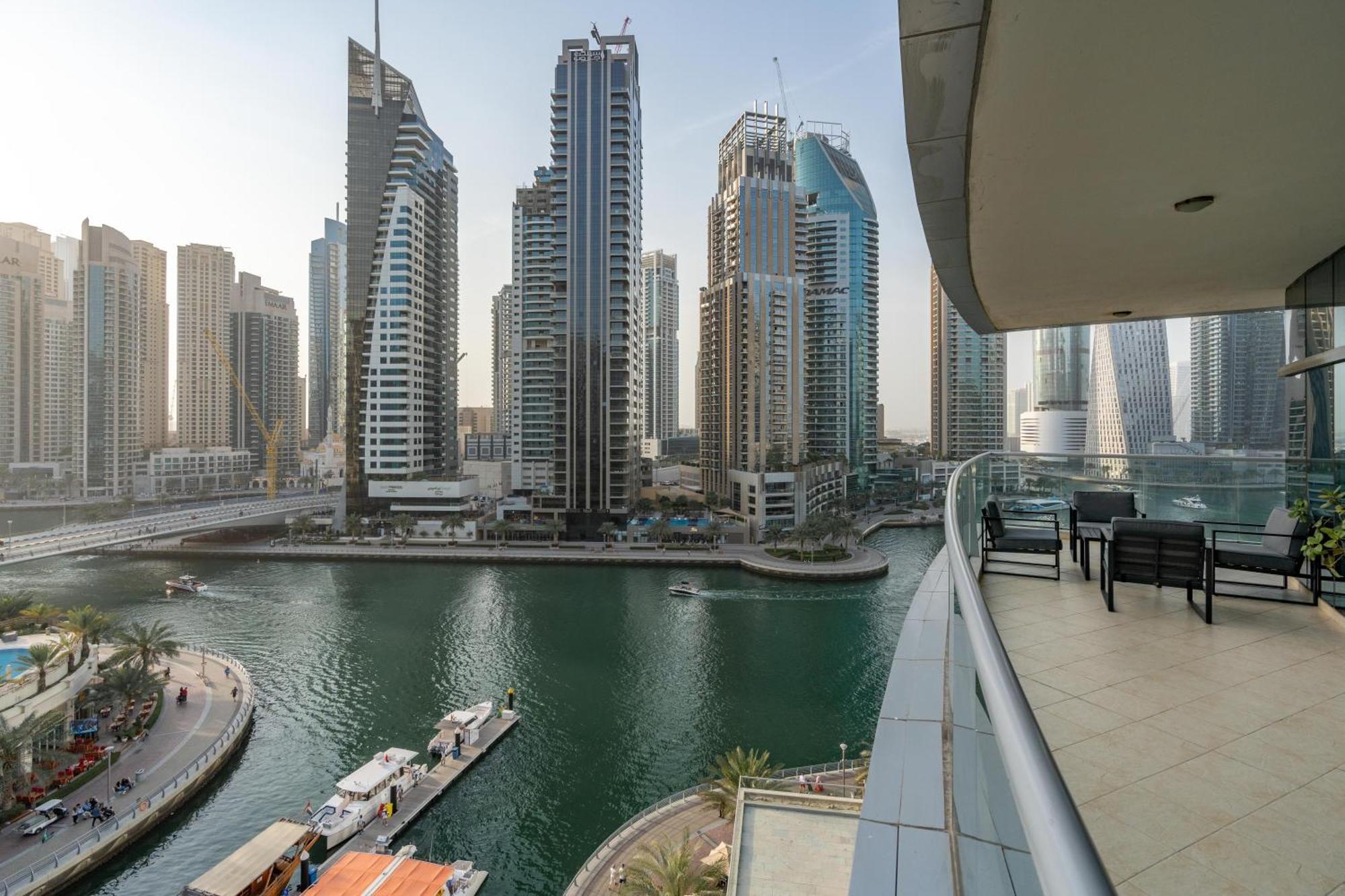 Vacay Lettings - Full Marina View 3 Bedroom Plus Maid Room Dubai Exteriör bild