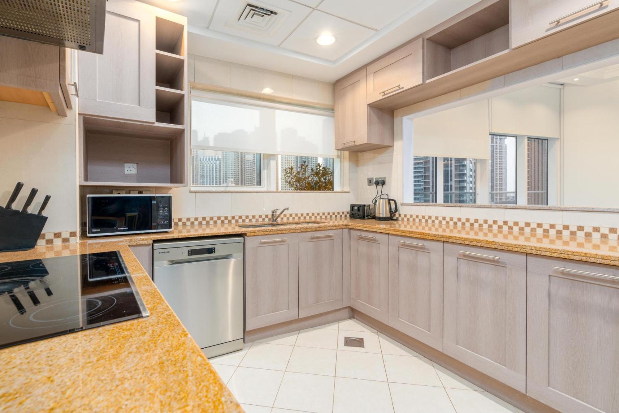 Vacay Lettings - Full Marina View 3 Bedroom Plus Maid Room Dubai Exteriör bild
